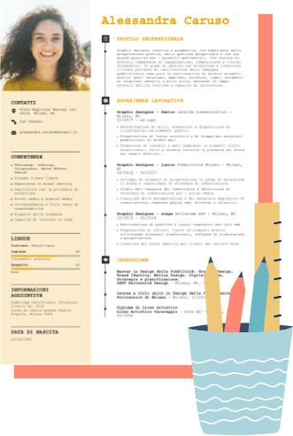 Esempio Curriculum Vitae